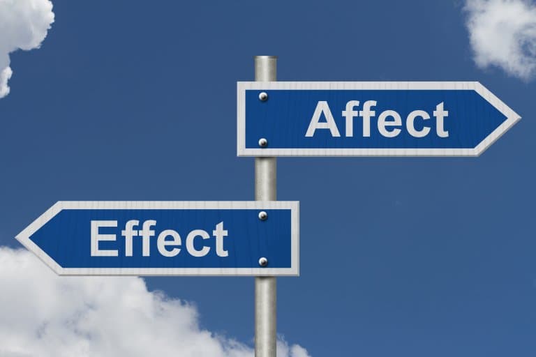 What is the Difference Between Affect and Effect?