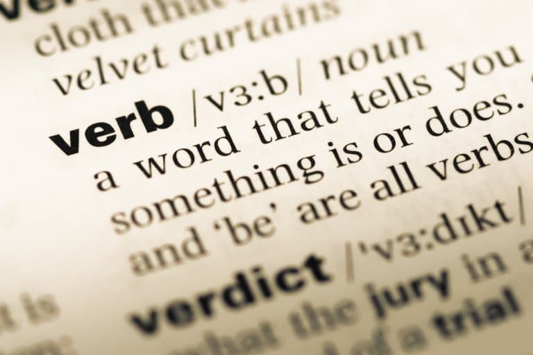 Verb definition